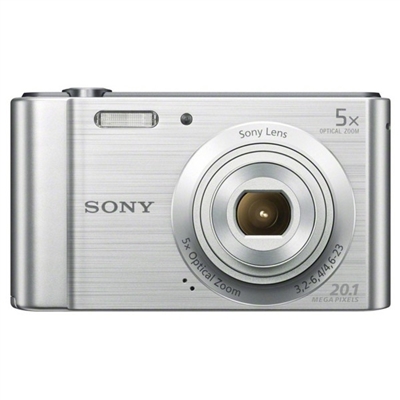Câmera Digital Sony W830 20.1MP, 8x Zoom Óptico, Foto Panorâmica, Vídeos HD, Prata