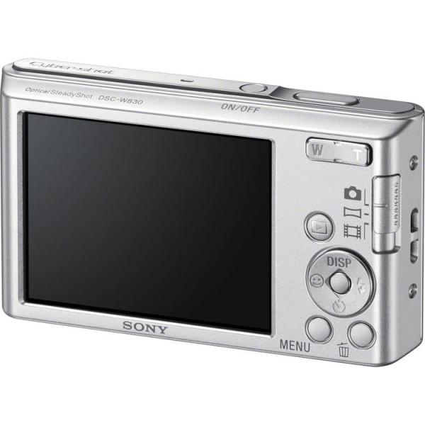 Camera Digital Sony W830 Cyber Shot Prata