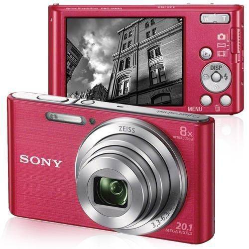 Camera Digital Sony W830 Cyber Shot Rosa