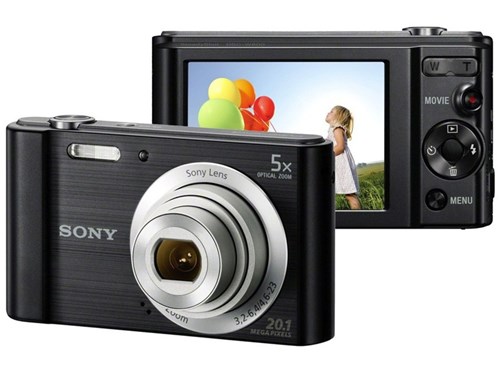 Câmera Digital Sony W800 Preto