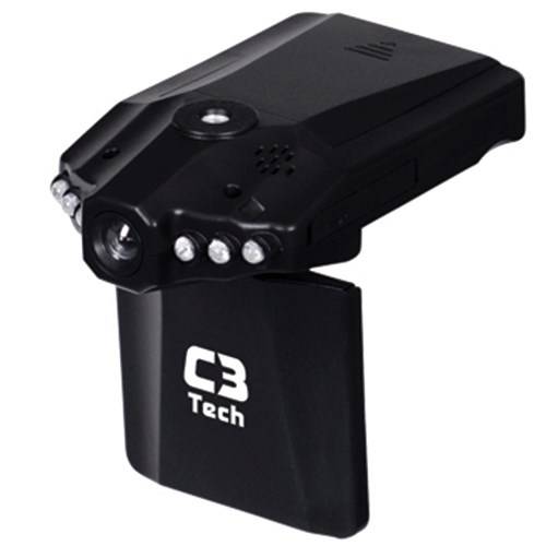 Camera e Filmadora C3tech Veicular HD Preta CV303