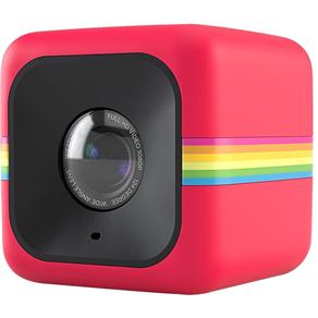 Câmera e Filmadora de Ação Polaroid Cube POLC3R Vermelha – 6MP, Ângulo de Visão de 124º, Resistente à Água e Grava Vídeo em Full HD