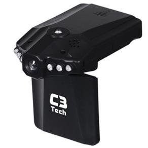 Câmera e Filmadora Veicular HD com Visão Noturna CV303 - C3 Tech