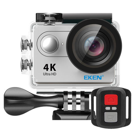 Câmera Esportiva Eken H9r 4k Hd Dv Ultra Hd Wi-fi - com Controle Remoto - Prata