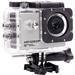Câmera Esportiva Kindcam Explorer Paragon Alta Definição Hd 1080 12 MP com Grande Angular e Kit de Acessórios - Prata