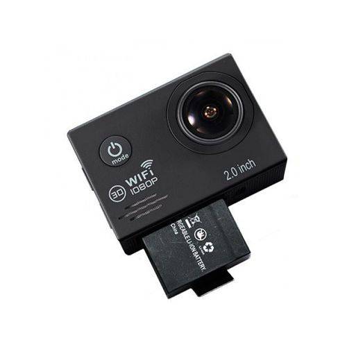 Camera Esportiva Profissional Wifi 1080p Full Hd 12 Mp Tela Lcd 2.0 Action Cam
