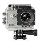 Câmera Esportiva Sj5000 Sjcam Original 14mp 1080p Full Hd Filmadora Sport Prova D´água - Prata