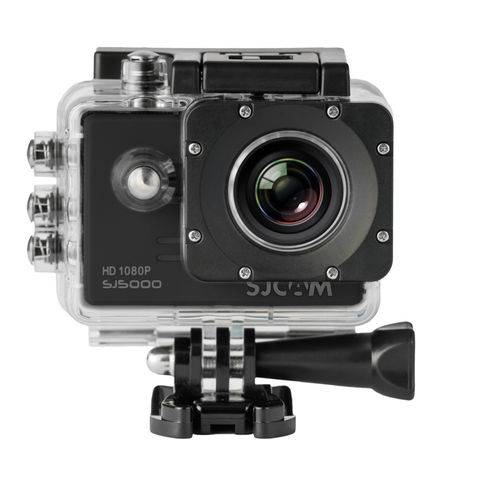 Câmera Esportiva Sj5000 Sjcam Original 14mp 1080p Full Hd Filmadora Sport Prova D´água - Preta