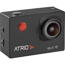 Câmera Filmadora Atrio Fullsport Cam 2.0 Full HD Lente Angular 140° Tela 2.0" WiFi
