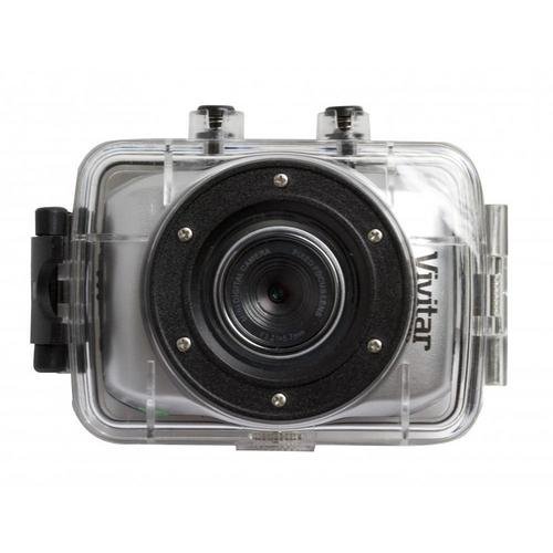 Câmera Filmadora de Ação Full HD com Caixa Estanque e Acessórios DVR786HD Vivitar