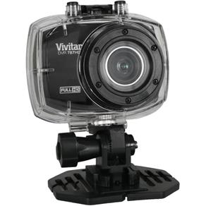 Câmera Filmadora de Ação Full HD com Caixa Estanque e Acessórios - VIVITAR DVR 787HD