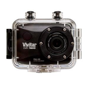 Câmera Filmadora de Ação Full HD com Caixa Estanque e Acessórios