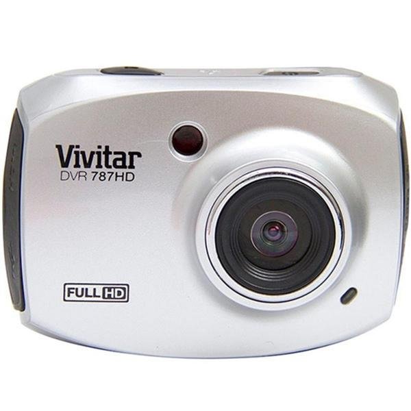 Câmera Filmadora de Ação HD com Caixa Estanque e Acessórios DVR785HD Vivitar