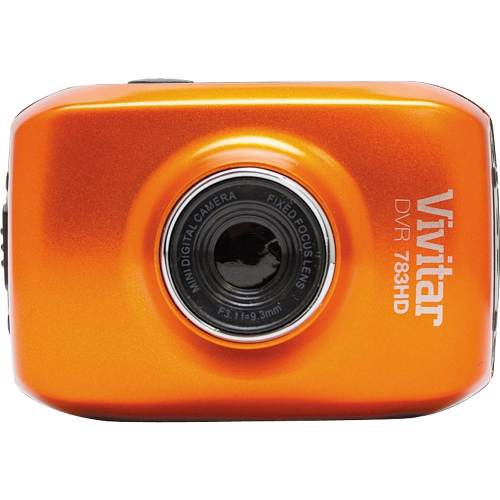 Câmera Filmadora de Ação Vivitar HD com Caixa Estanque e Acessórios - DVR783HD