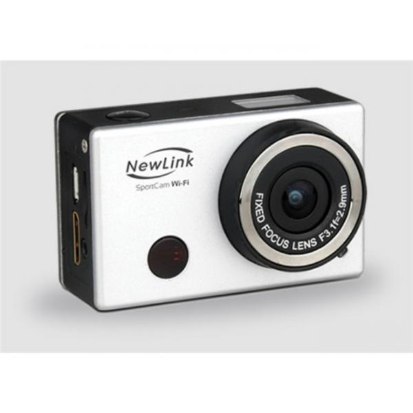 Camera Filmadora Sports Full Hd Prova Dágua Wi-fi com Case Newlink