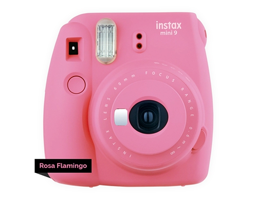Câmera Fujifilm Instax Mini 9 Rosa Flamingo