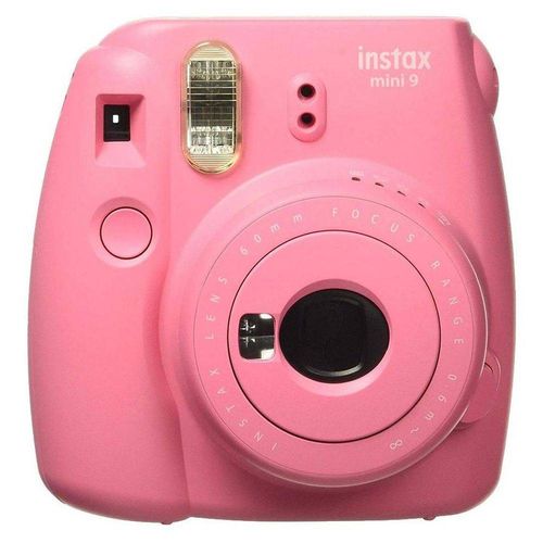 Câmera Fujifilm Mini 9 Instantânea Polaroid Rosa Flamingo