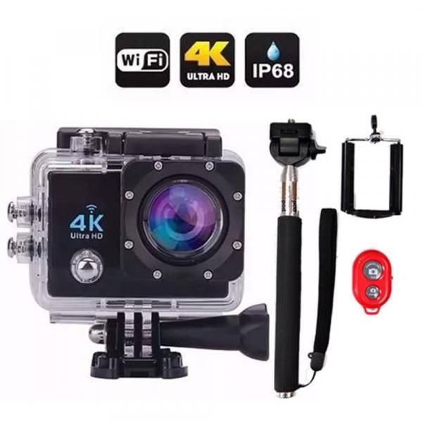 Camera Go Action Cam Pro Sport Ultra 4k com Bastão de Selfie - Mega Page