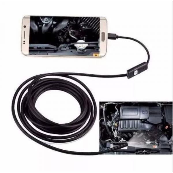 Camera Inspeção Sonda Endoscópica 6 Led Android/pc Usb 5m - Odc