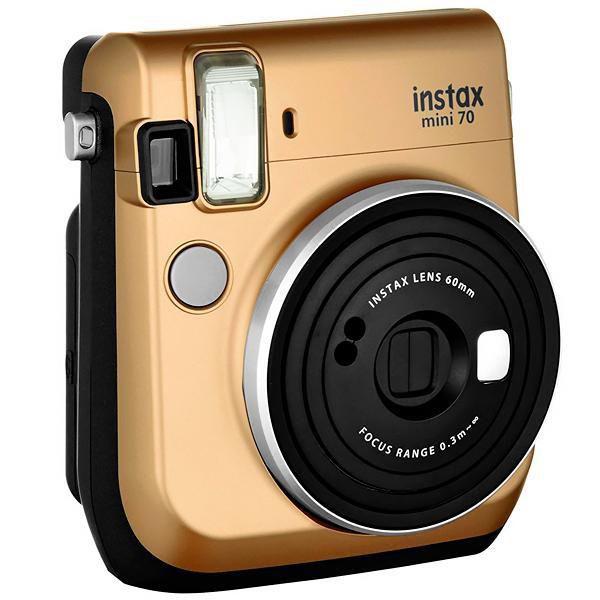 Câmera Instantânea Fujifilm Instax Mini 70 - Dourada