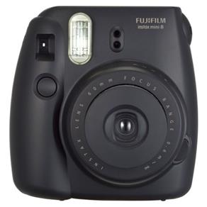CÂmera InstantÂnea Fujifilm Instax Mini 8 Preta(grÁtis Pack C/20 Fts)