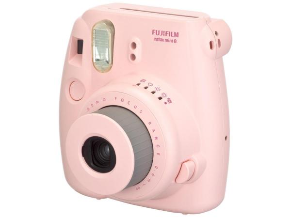 Tudo sobre 'Câmera Instantânea Fujifilm Instax Mini 8 Rosa - Flash Automático Foco Regulável'