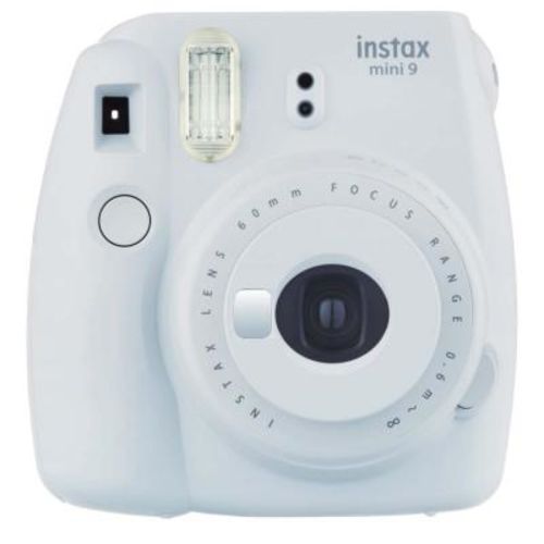 Câmera Instantânea Fujifilm Instax Mini 9 Branco Gelo + BRINDE: Pack com 10 Fotos