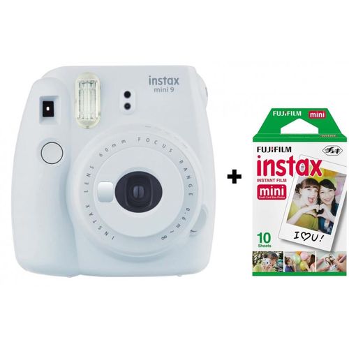 Tudo sobre 'Câmera Instantânea Fujifilm Instax Mini 9 - Branco Gelo + Brinde: Pack com 10 Fotos'