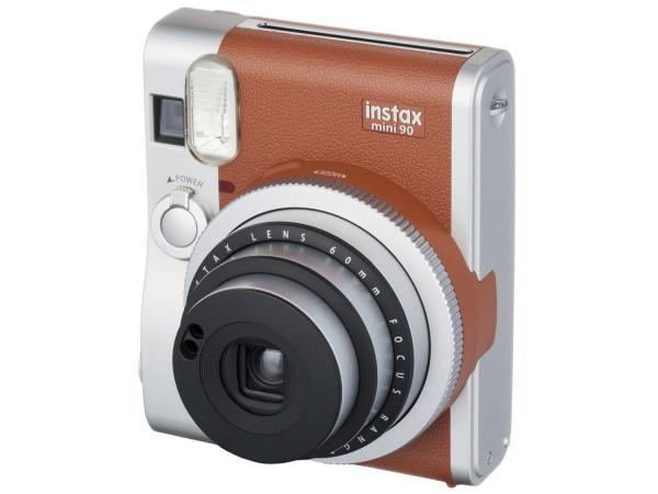 Tudo sobre 'Câmera Instantânea Fujifilm Instax Mini 90 Marrom - Flash Automático'