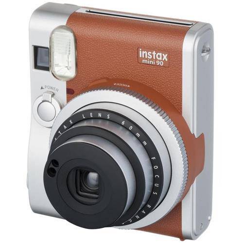 Câmera Instantânea Fujifilm Instax Mini 90 Neo Classic - Marrom