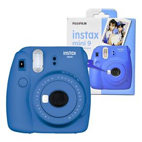 Câmera Instantânea Instax Mini 9 FUJIFILM - Azul Cobalto