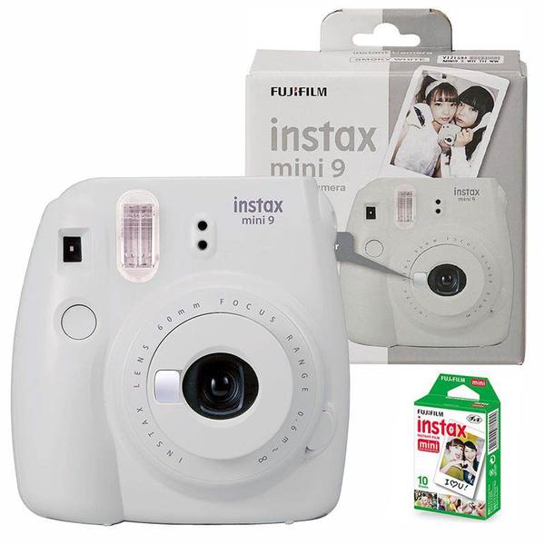 Câmera Instantânea Instax Mini 9 FUJIFILM - Branco Gelo