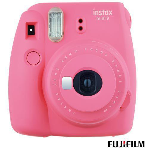 Câmera Instantânea Instax Mini 9 Fujifilm Rosa Flamingo - 705061148