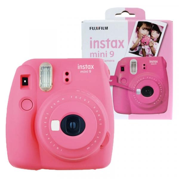 Câmera Instantânea Instax Mini 9 FujiFilm - Rosa Flamingo