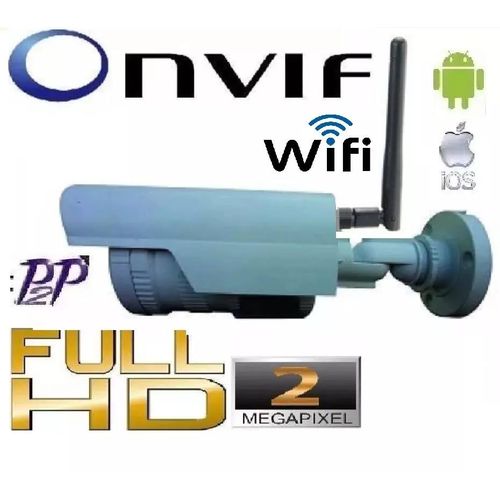 Camera Wifi Wireless Externa 2mp 1080p Fullhd Onvif Yyp2p