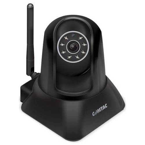 Câmera Ip - Ethernet/Wireless - Comtac Ipcam - Preta - 9267