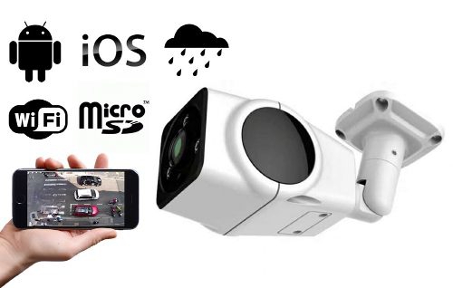 Tudo sobre 'Camera Ip Externa Visão Noturna 360º Graus Wifi Hd 960p - K5'