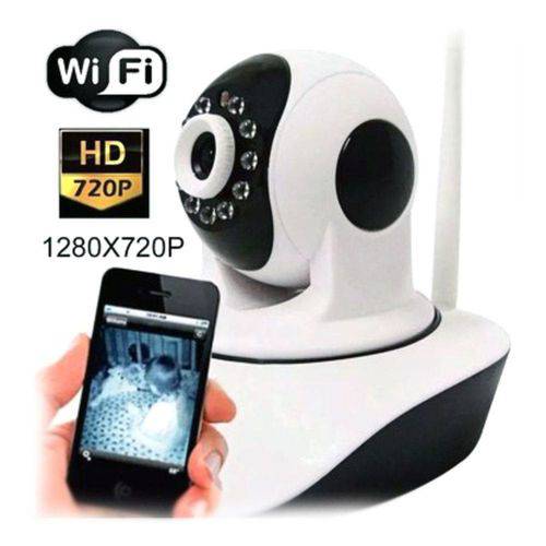 Câmera IP Robo P2P Visão Noturna Wireless Wifi Sem Fio 720Hd