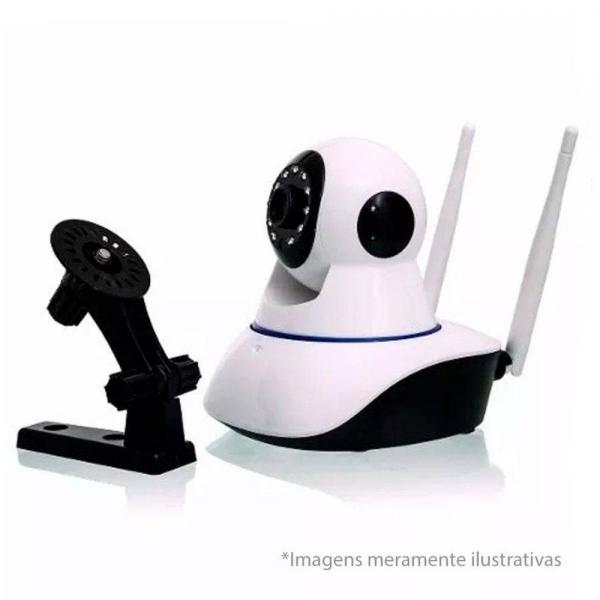 Câmera Ip Sem Fio Wifi Hd 720p Robo Wireless, com Áudio, Grava em Cartão Sd, com 2 Antenas e Visão N - Lotus