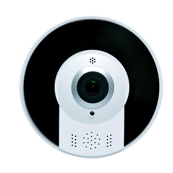 Câmera IP Wifi Ípega VR CAM 360 Panorâmica HD 960p Áudio Entrada Crt 128Gb KP-CA107