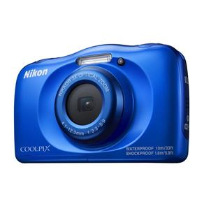 Câmera Nikon à Prova D`água Wifi Coolpix W150 Azul