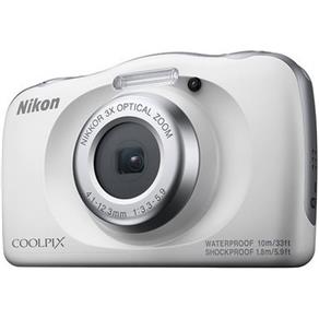 Câmera Nikon à Prova D`água Wifi Coolpix W150 Branca