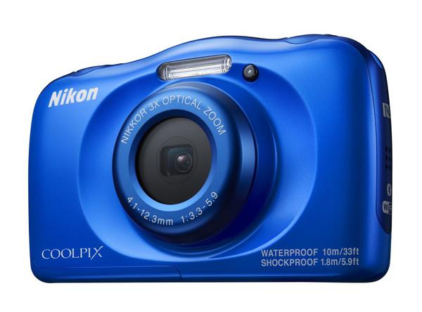 Câmera Nikon à Prova D'água Wifi Coolpix W150 Azul