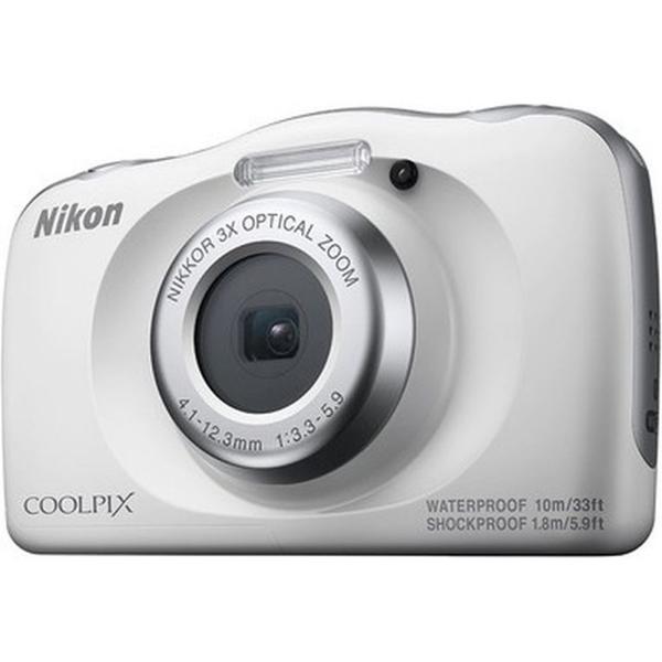 Câmera Nikon à Prova D'água Wifi Coolpix W150 Branca