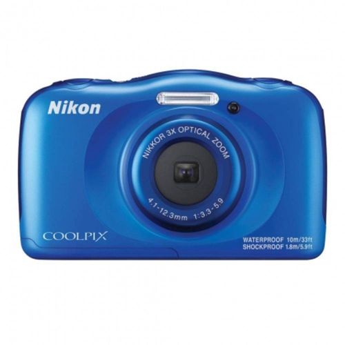 Camera Nikon Coolpix W100 10m Azul