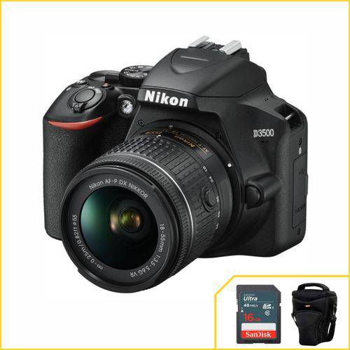 Câmera Nikon D3500 Kit 18-55mm 24.2MP
