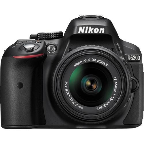 Câmera Nikon D5300 Kit Lente AF-P DX 18-55mm VR