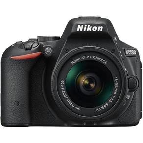 Câmera Nikon D5500 com Lente AF-P DX 18-55mm VR