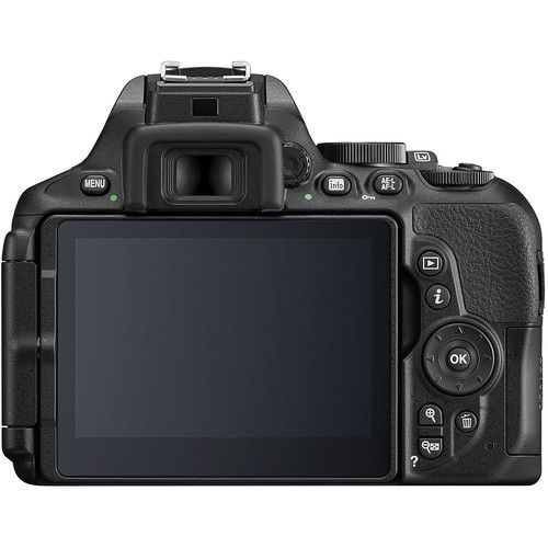 CÂMERA Nikon D5600, Af-P Dx 18-55MM Vr 24.7MP, Lcd 3.2", Full Hd