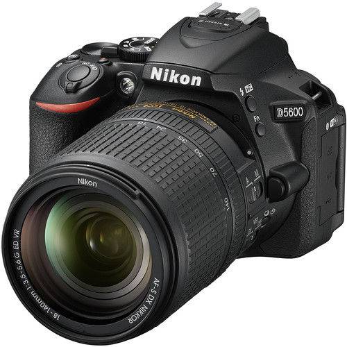 Câmera Nikon D5600, Af-s 18-140mm Vr 24.7mp, Lcd 3.2", Full Hd